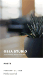 Mobile Screenshot of osjastudio.com